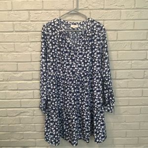 Loft Outlet Floral shift dress